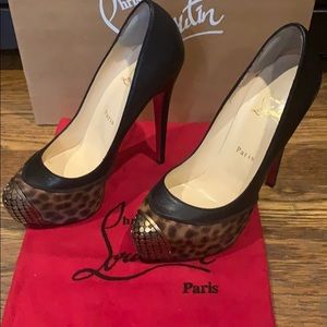 Christian louboutin Maggie heel. Size 38